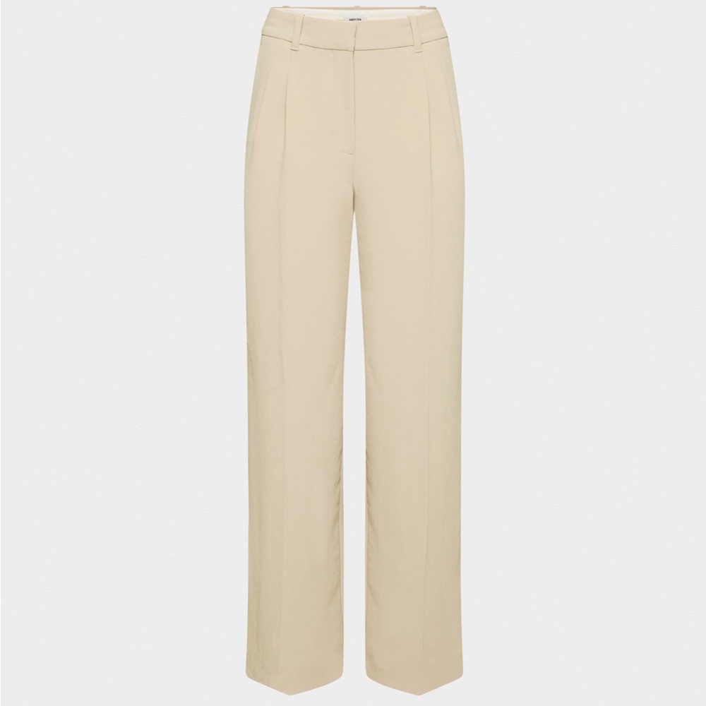 Aritzia Cream Women's Trousers